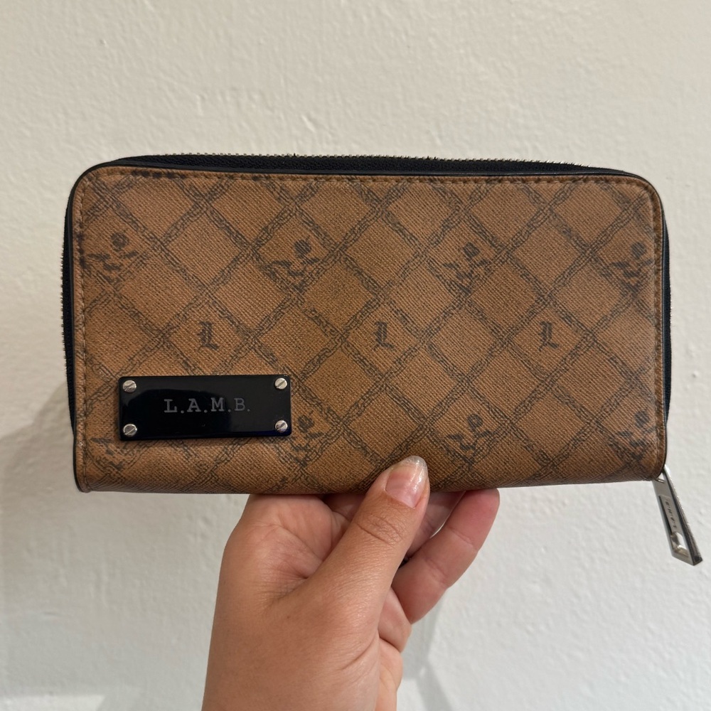 L.A.M.B Zipper Wallet
